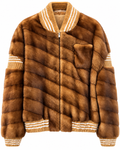 Wavy Mink Bomber