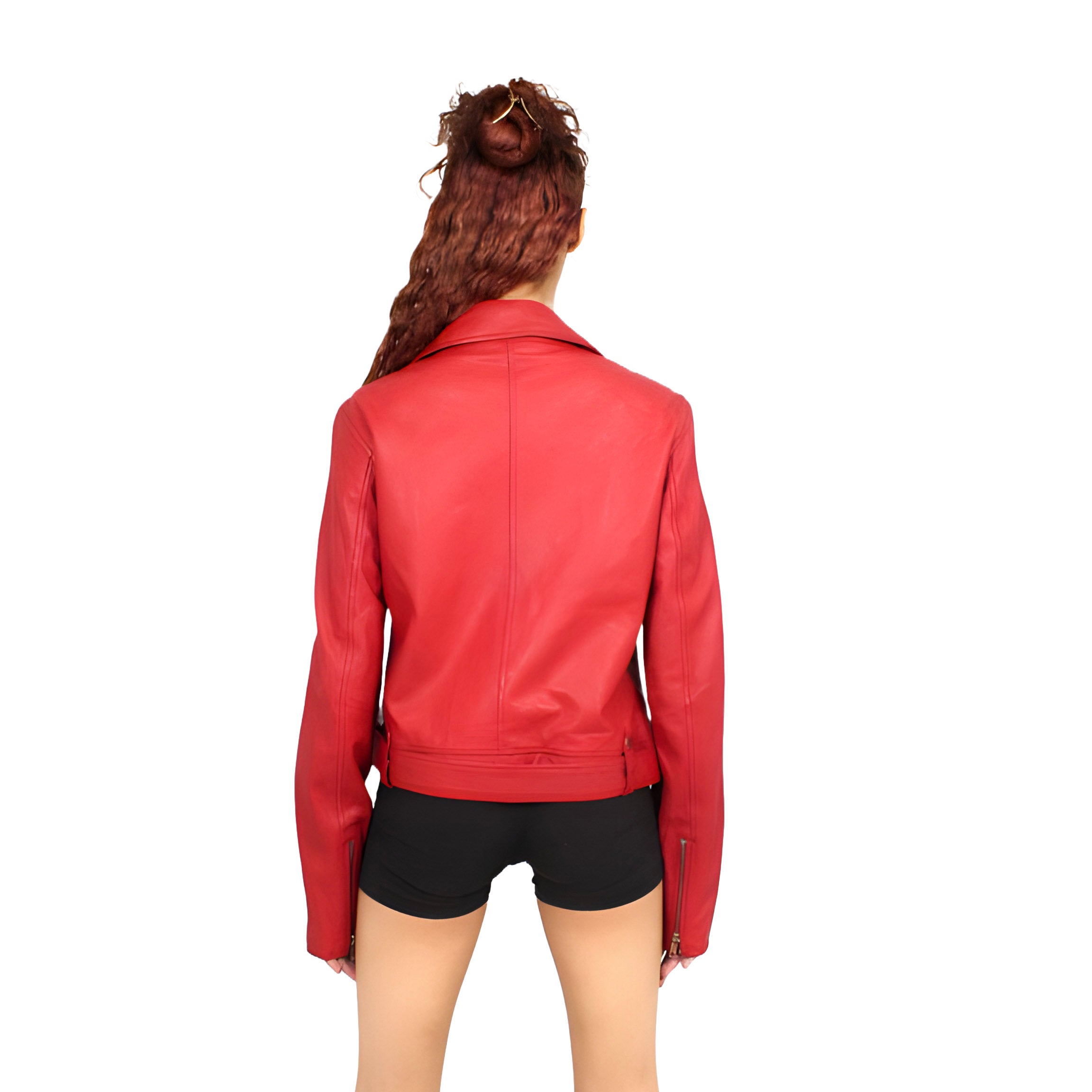 Women Classic Moto Jacket – Daniel's Leather