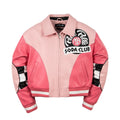 Pelle Pelle Checkered Soda Club Womens Crop Jacket (Pre-Order)