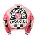 Pelle Pelle Checkered Soda Club Womens Crop Jacket (Pre-Order)