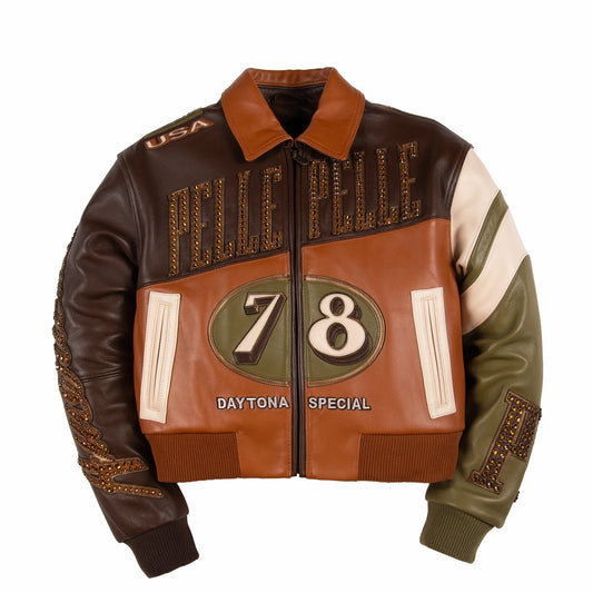Women's Pelle Pelle Cropped Daytona Jacket