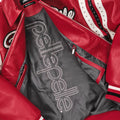 Pelle Pelle Encrusted Varsity Plush