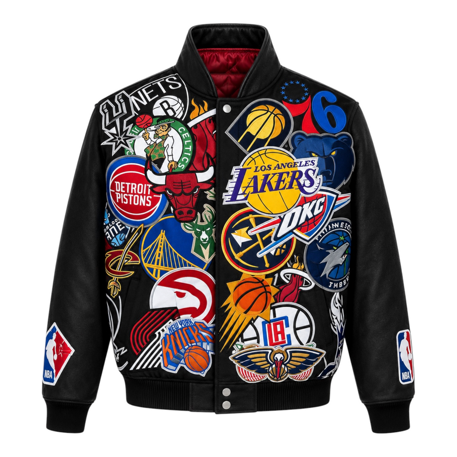 Jeff Hamilton NBA MegaPatch Varsity Jacket