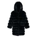 3/4 Fox Fur with Hood