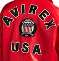 Men's Avirex Icon Leather Jacket Fall 2026