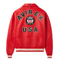Men's Avirex Icon Leather Jacket Fall 2026