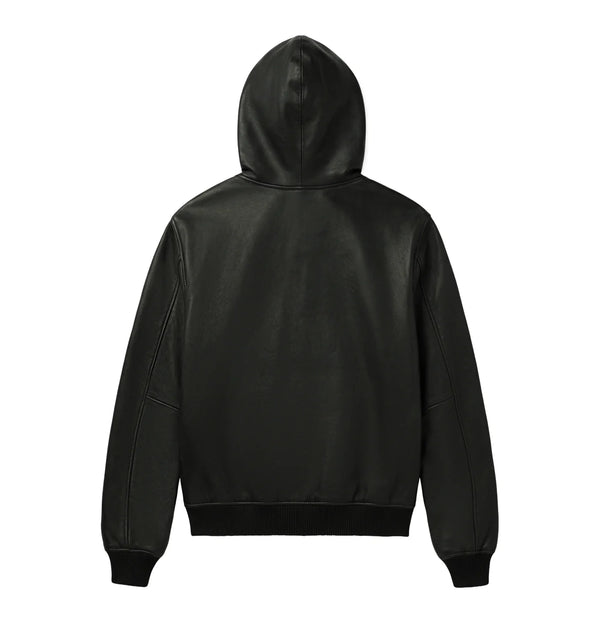 Avirex Leather Hoodie