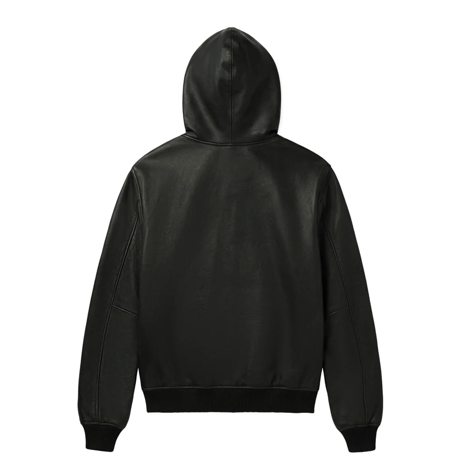 Avirex Leather Hoodie