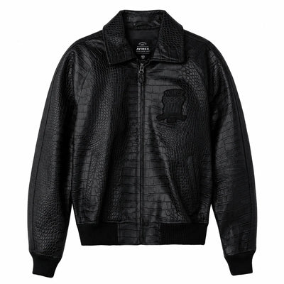 Men's Camo Avirex Icon Leather Jacket 2026