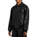 Men's Camo Avirex Icon Leather Jacket 2026