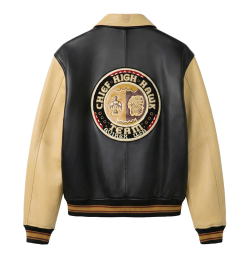 Chief High Hawk Varsity Jacket