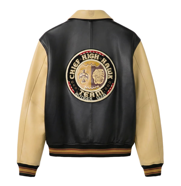 Chief High Hawk Varsity Jacket