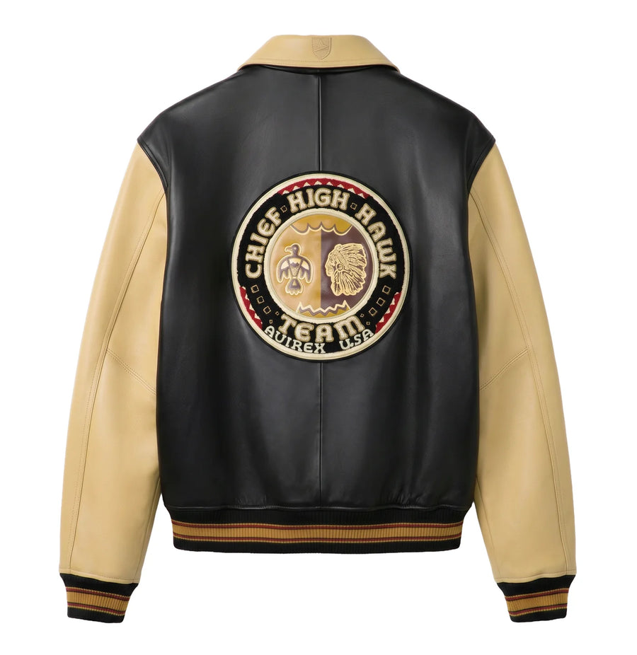 Chief High Hawk Varsity Jacket