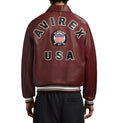 Men's Avirex Icon Leather Jacket Fall 2026