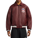 Men's Avirex Icon Leather Jacket Fall 2026