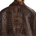 Men's Camo Avirex Icon Leather Jacket 2026