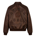 Men's Camo Avirex Icon Leather Jacket 2026