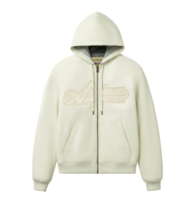 Avirex Leather Hoodie