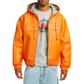Avirex Leather Hoodie