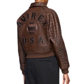 Women's Cropped Croc Icon Jacket