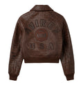 Women's Cropped Croc Icon Jacket