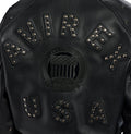 Women's Cropped Studded Icon Jacket