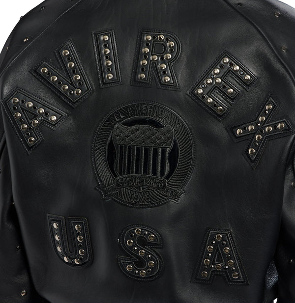 Women's Cropped Studded Icon Jacket
