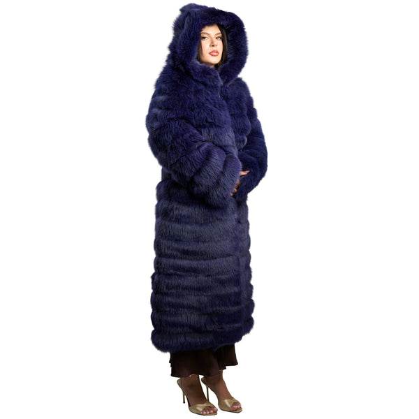 Full Length Fox Fur with Hood