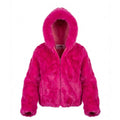 Kid's Rabbit Fur Jacket