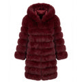 3/4 Fox Fur with Hood