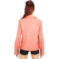 Modern Line Leather Jacket