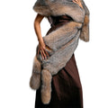 Luxury Fox Shawl