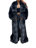 Women's Full Length Full Skin Fox Coat