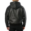 Avirex Leather Hoodie