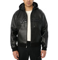 Avirex Leather Hoodie