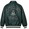 Men's Croc Avirex Icon Leather Jacket 2026 (DLNYC Exclusive)