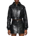 Cropped Croc Icon Jacket