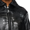 Cropped Croc Icon Jacket