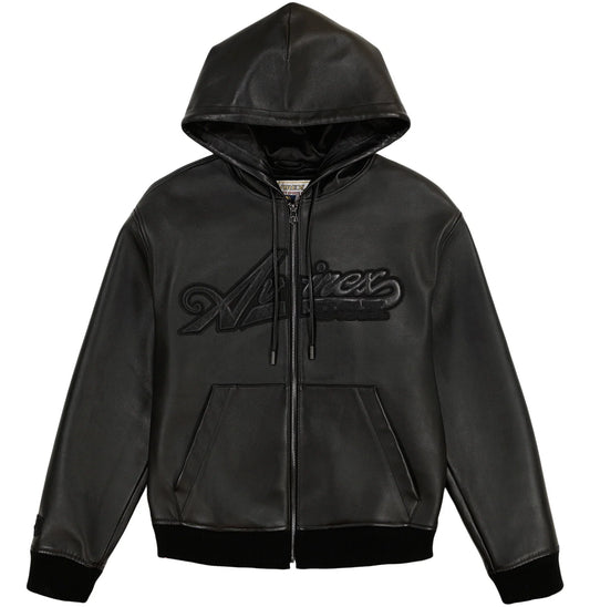 Avirex Leather Hoodie