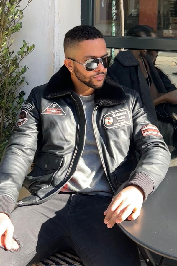 A2 Flight Jacket with Patches