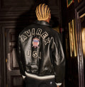 Men's Avirex Icon Leather Jacket 2026