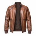 Lambskin Leather Bomber
