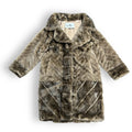 Faux Mink Crystal Parka