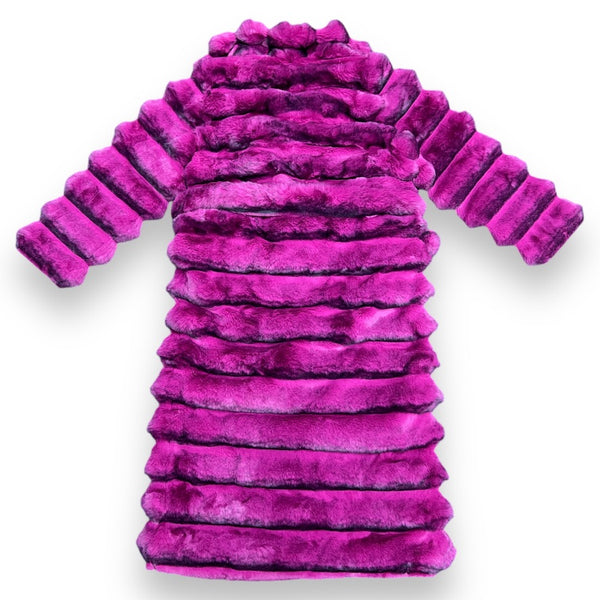 Faux Full Length Chinchilla