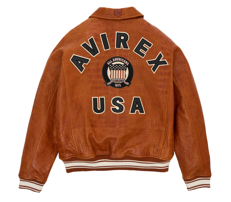 Croc Print Avirex Limited Edition