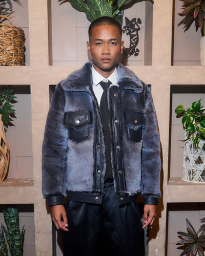 Reversed Trucker Shearling