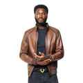 Lambskin Leather Bomber