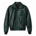 Men's Croc Avirex Icon Leather Jacket 2026