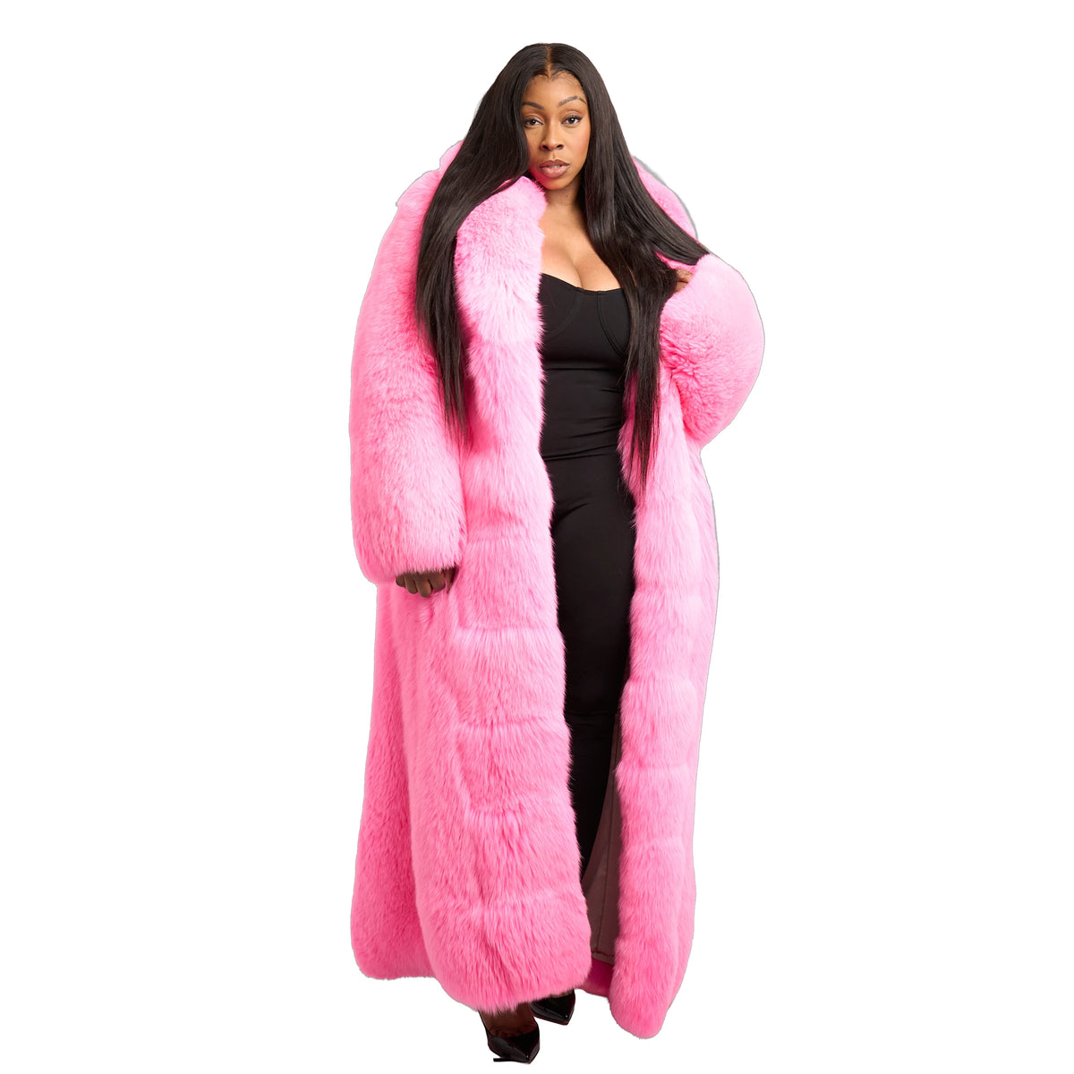 Full Length Full Skin Fox Coat – Daniel's Leather