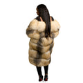 3/4 Fox Fur with Shawl Collar